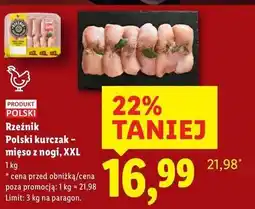 Lidl Mięso z nogi kurczaka xxl Rzeźnik Codzienna Dostawa oferta