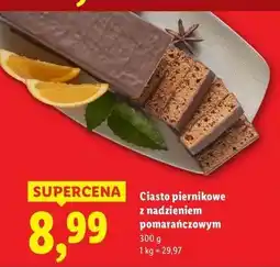 Lidl Ciasto piernikowe z nutą pomarańczową oferta
