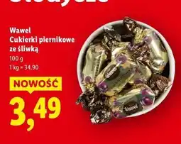 Lidl Cukierki Wawel Piernikowy Ze Śliwką oferta