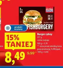 Lidl Fishburger maślany Abramczyk oferta