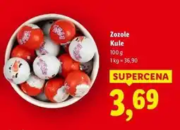 Lidl Cukierki kule Zozole oferta