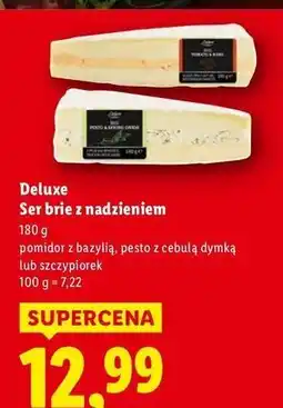 Lidl Ser brie szczypiorek Deluxe (Schwarz) oferta