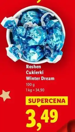 Lidl Cukierki winter dream Roshen oferta