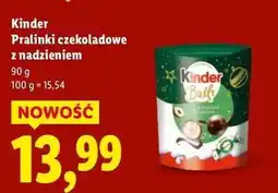 Lidl Kulki mleczne Kinder oferta
