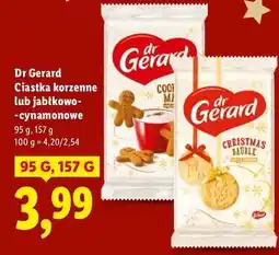 Lidl Ciastka kruche korzenne Dr Gerard oferta