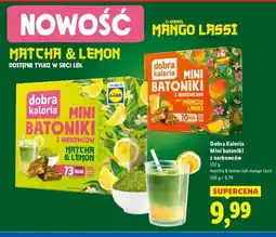 Lidl Mini batoniki z nerkowców mango lassi Dobra Kaloria oferta