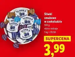 Lidl Śliwki kandyzowane w czekoladzie oferta