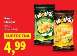 Lidl Chrupki serowe Nomz oferta