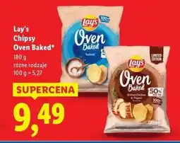 Lidl Chipsy grillowane z kurczakiem tymiankiem Lay's Oven Baked (Prosto Z Pieca) oferta