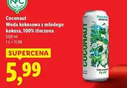 Lidl Woda kokosowa Coconaut oferta