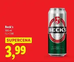 Lidl Piwo Beck's Imported oferta