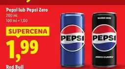 Lidl Napój Pepsi Zero oferta