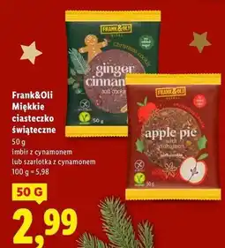 Lidl Ciasteczko ginger cinnamon Frank&Oli oferta