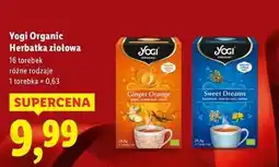 Lidl Herbatka sweet dreams Yogi Tea oferta