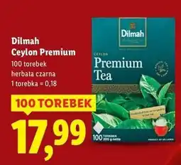 Lidl Herbata Dilmah Premium Tea oferta