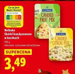 Lidl Skórka kandyzowana miks Belbake oferta