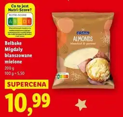 Lidl Migdały mielone Belbake oferta