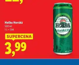 Lidl Piwo Holba Horska 10 oferta