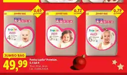 Lidl Pieluchomajtki 6 extra large Lupilu Pants Premium oferta