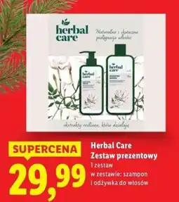 Lidl Zestaw w pudełku konopie: szampon 330 ml + odżywka 200 Farmona Herbal Care oferta