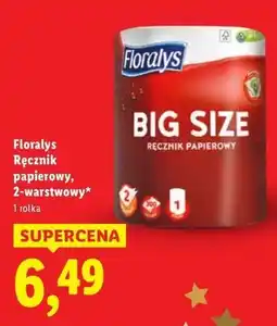 Lidl Ręcznik papierowy big size Floralys oferta