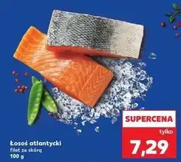 Kaufland Łosoś atlantycki filet ze skórą oferta