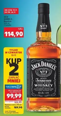 Kaufland Whiskey Jack Daniel's Old No. 7 oferta