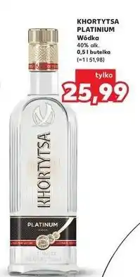Kaufland Wódka Khortytsa Platinium oferta