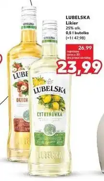 Kaufland Likier 25 % Lubelska Orzech Laskowy oferta