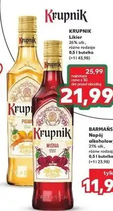 Kaufland Wódka Krupnik Pigwowy oferta