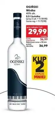 Kaufland Wódka Ogiński Vodka oferta