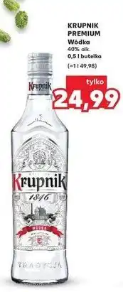 Kaufland Wódka Krupnik 1846 oferta