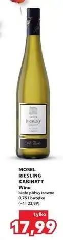 Kaufland Wino Moselland Riesling Kabinett oferta