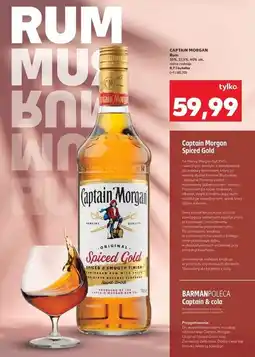 Kaufland Rum Captain Morgan Spiced Gold oferta