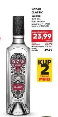 Kaufland Wódka Kozak Classic oferta
