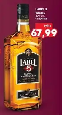 Kaufland Whisky Label 5 oferta