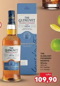Kaufland Whisky karton The Glenlivet Founder's Reserve oferta
