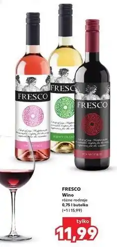 Kaufland Wino Fresco Semi Dry oferta