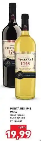 Kaufland Wino Porta Rei Medium Dry oferta