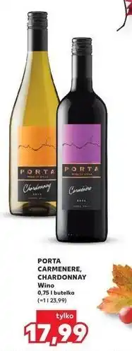 Kaufland Wino Porta Chardonnay oferta