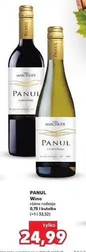 Kaufland Wino wytrawne Panul Chardonnay oferta