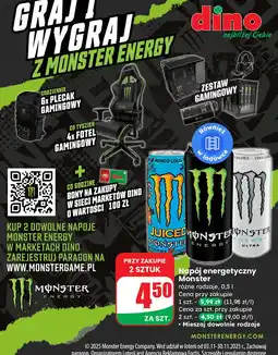 Dino Napój energetyczny Monster Energy Zero Ultra oferta