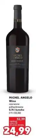 Kaufland Wino Michelangelo Sangiovese oferta