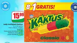 Dino Lody cytrynowo-truskawkowe Nestle Kaktus oferta