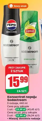Dino Syrop lipton green tea Sodastream oferta
