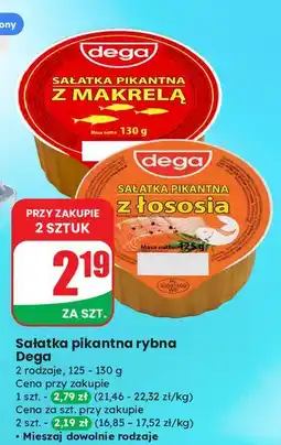 Dino Sałatka pikantna z makrelą Dega oferta