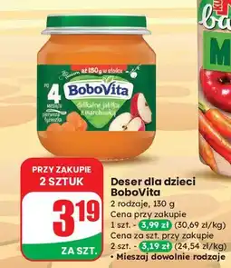 Dino Delikatne jabłka z marchewką Bobovita oferta