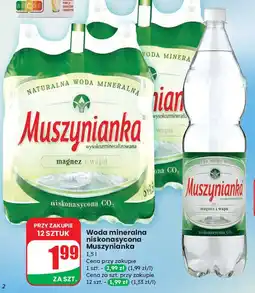 Dino Woda niegazowana Muszynianka oferta