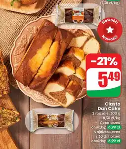 Dino Ciasto czekoladowe z pomarańczą Dan Cake oferta