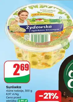 Dino Surówka żydowska Grześkowiak oferta